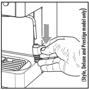 Remove the external part