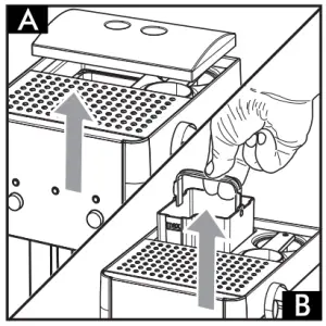 Remove the water tank
