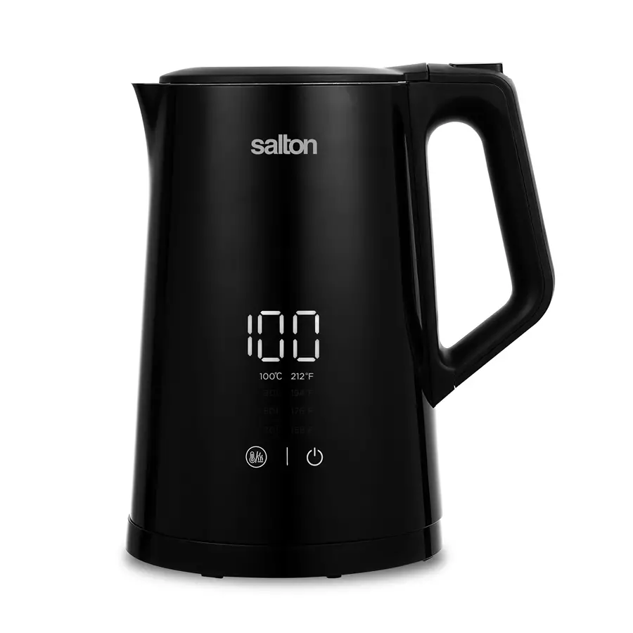 salton JK1956 Cool Touch Digital Kettle Temperature Control Cordless - 1.5 L