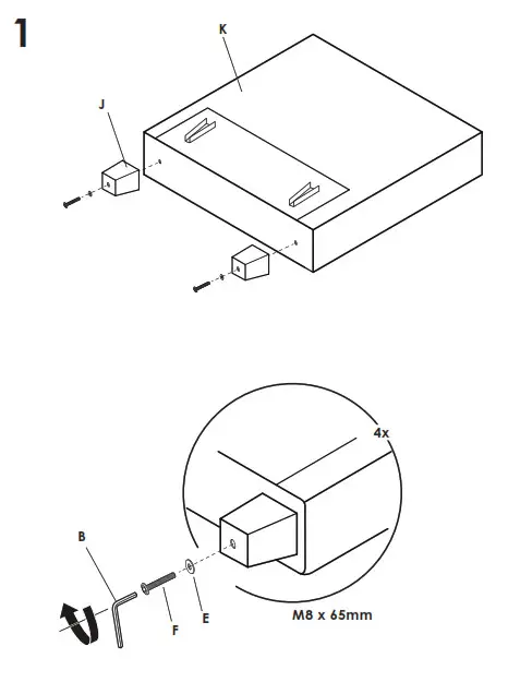 LIVING SPACES Pascal Drop Back Sofa Bed- 1