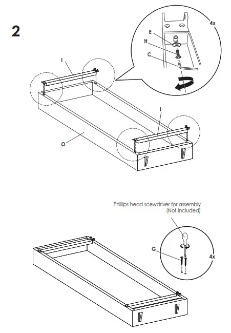 LIVING SPACES Pascal Drop Back Sofa Bed- 2