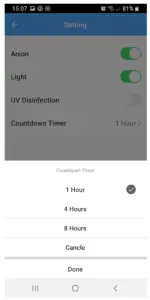 MORRIS MAP 36310 Air Purifier-Countdown
