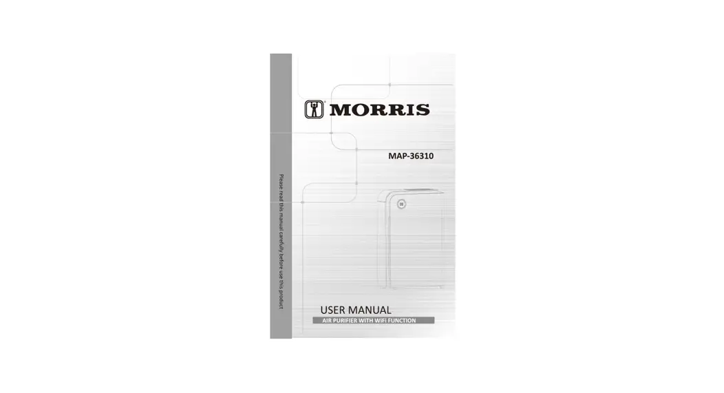 Morris Map-36310 Air Purifier User Manual