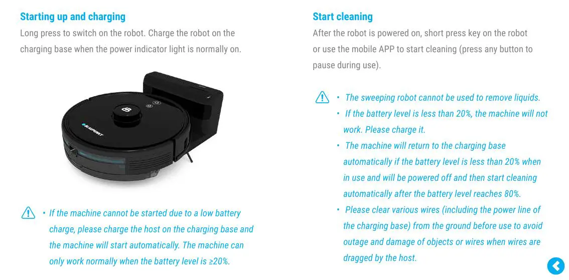 BLAUPUNKT BlueBot Xtreme - Robot installation