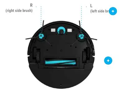 BLAUPUNKT BlueBot Xtreme - Side brush Maintenance