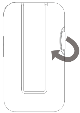 Avantree PHA-10 Personal Hearing Amplifier - rear door