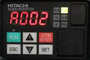 HITACHI WJ200 Drives 150HF - Run Command