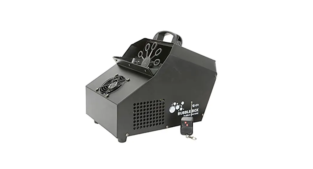 Qtx 160.550uk Bubble Box Bubble Machine User Manual Qtx 160.550uk Bubble Box Bubble Machine User Manual