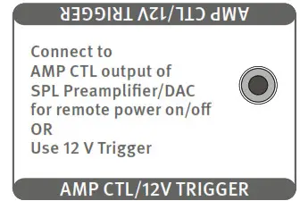 SPL Performer s1200 Stereo Power Amplifier - Amplifier Control