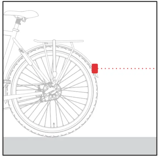 spanninga Plateo Dynamo Safe Stop Bicycle Lights - figure 2