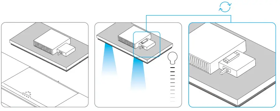 BLAUPUNKT 5DD72556 Ceiling Fan - optional extended Multi Control function