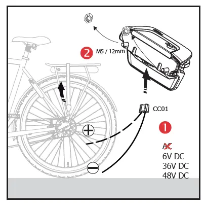spanninga BRASA EBIKE Light 1