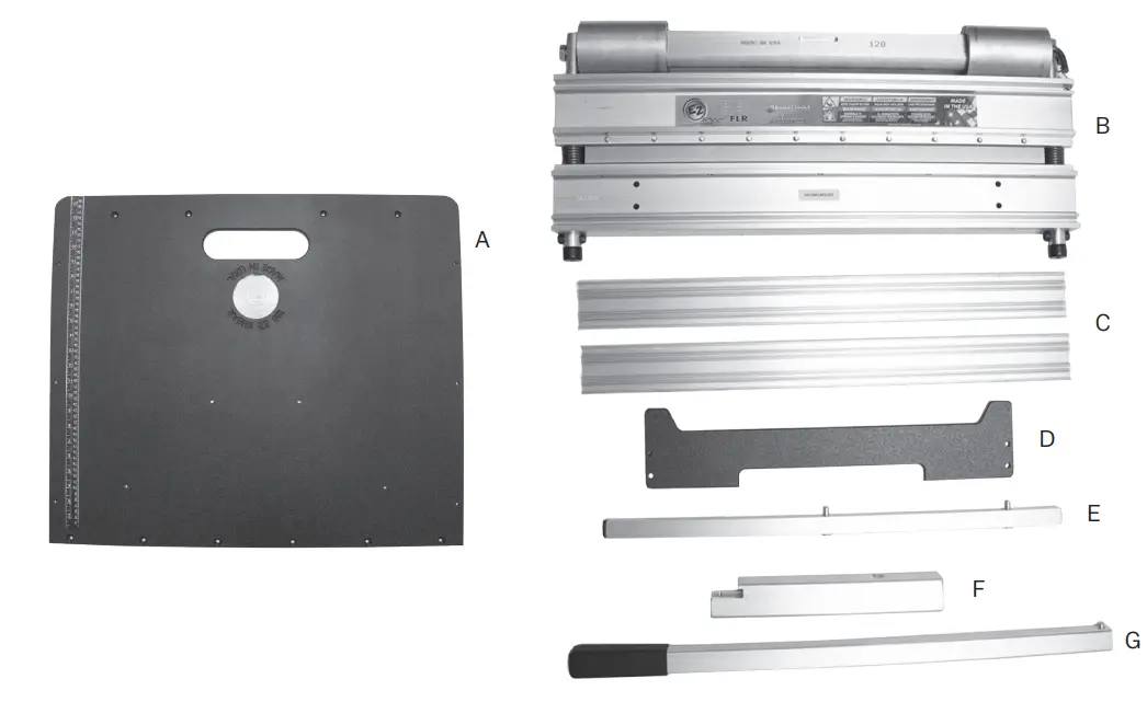 BULLET ES90 0126 26 Inch EZ Shear Flooring Shear - ASSEMBLY