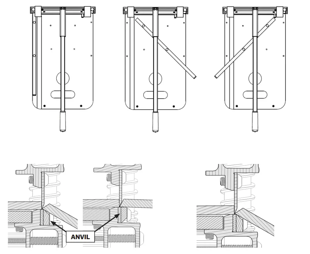 BULLET ES90 0126 26 Inch EZ Shear Flooring Shear - DEGREE CUTS