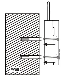 TACKLIFE K1 Smart Lock Box - Two methods of fixation