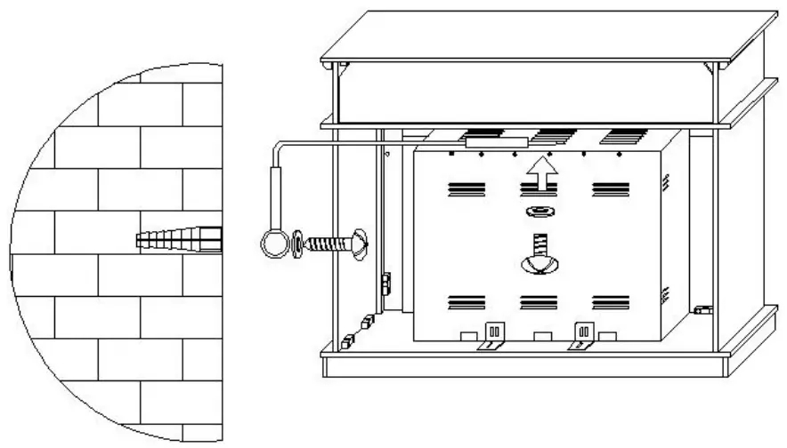 HOMCOM 40 in MDF Electric Fireplace with Mantel Freestanding Heater-Remote Control Battery