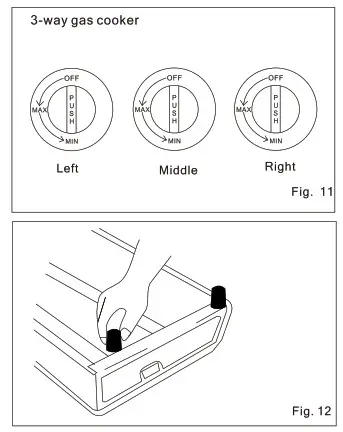 Ramtons RG537 Gas Cooker - Fig 11