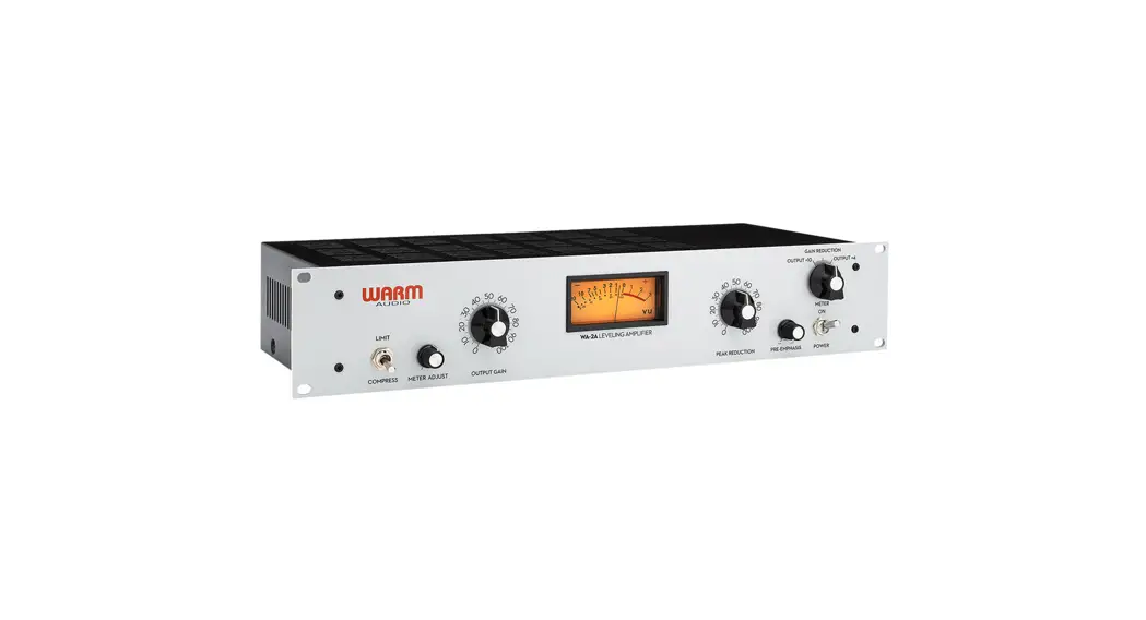 Warm Audio Wa-2a Optical Tube Compressor Instruction Manual Warm Audio Wa-2a Optical Tube Compressor Instruction Manual