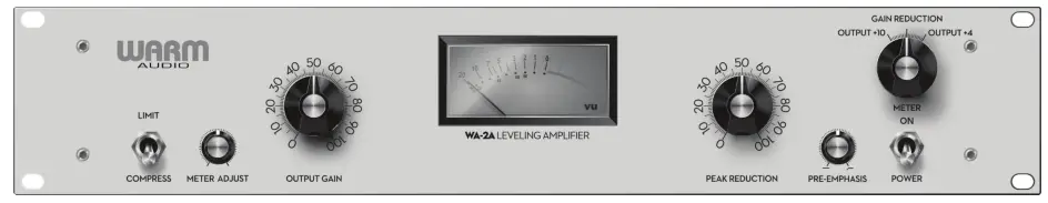 WARM AUDIO WA 2A Optical Tube Compressor - GET STARTED!