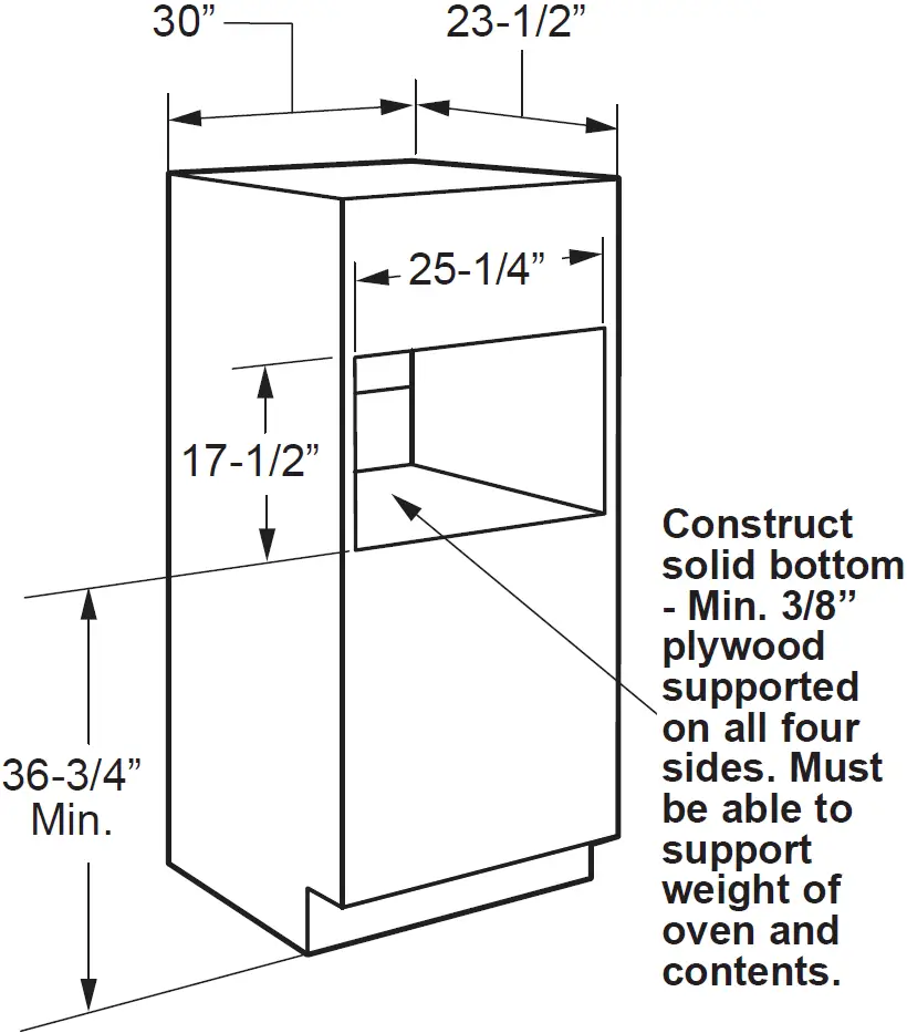 Advantium Convection 120 Installation