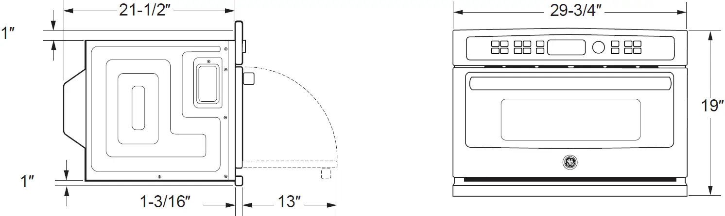 PRODUCT DIMENSIONS AND CLEARANCES