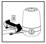 Honewell HUL525 Mini Mist Ultra Comfort Ultrasonic Cool Mist Humidifier 2