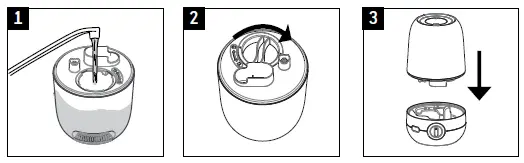 Honewell HUL525 Mini Mist Ultra Comfort Ultrasonic Cool Mist Humidifier 3