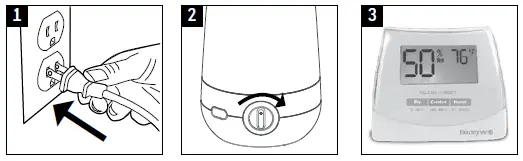 Honewell HUL525 Mini Mist Ultra Comfort Ultrasonic Cool Mist Humidifier 4