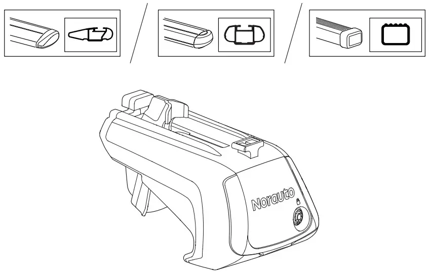 Norauto NO5670 Foot Set