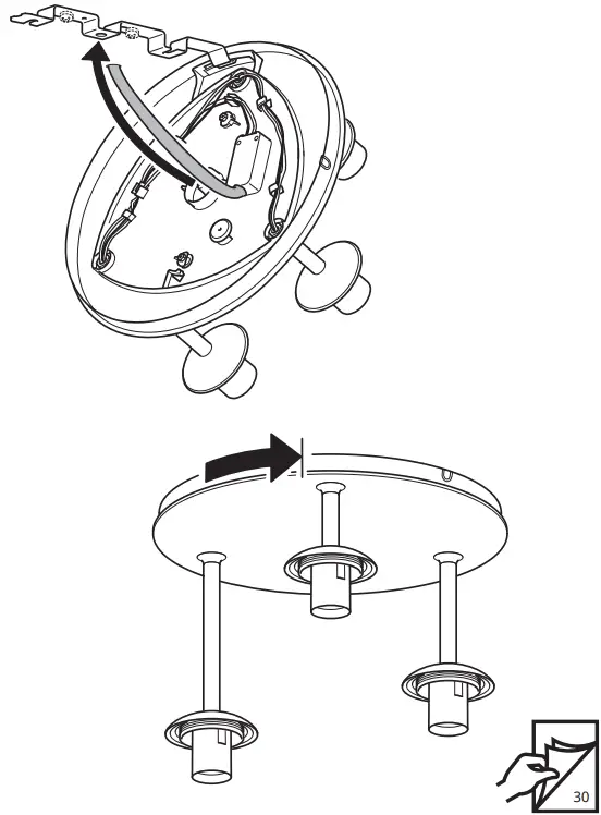IKEA-DEJSA-Ceiling-Lamp-with-3-Lights-13