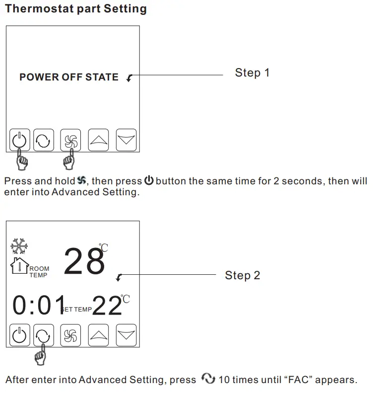BEOK TGT70 WiFi Fan Coil Thermostat Instruction Manual - Connection Thermostat with Phone