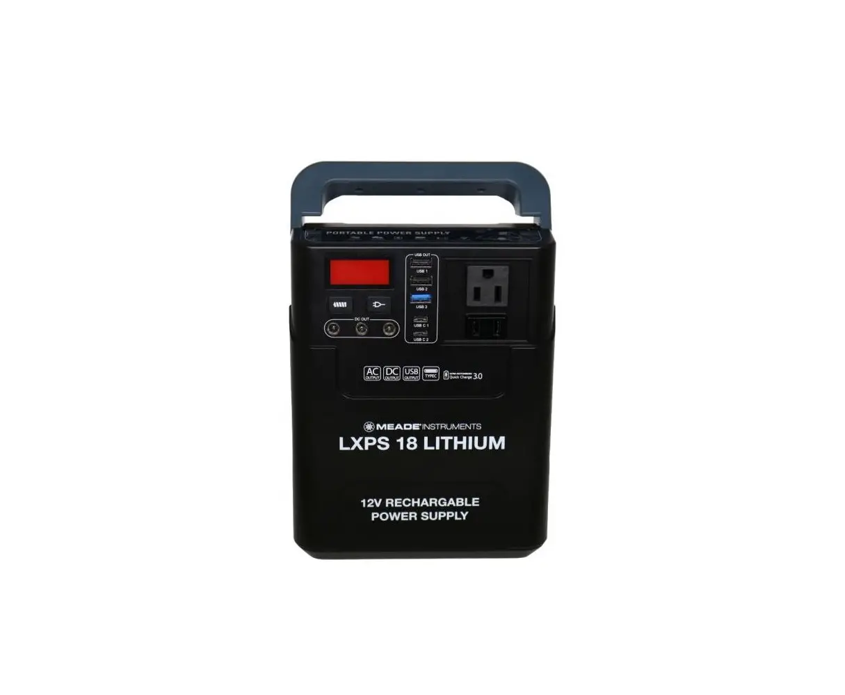 Meade Lxps 18 Lithium Portable Power Supply Instruction Manual