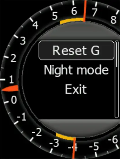 lx-nav LX G-meter - Operating Mode 3