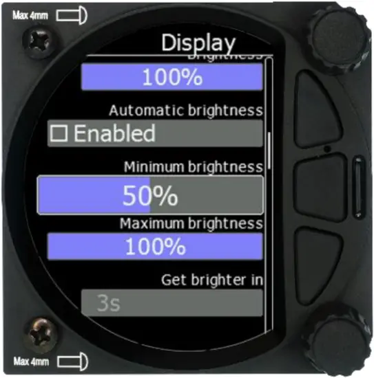lx-nav LX G-meter - Slider Selector
