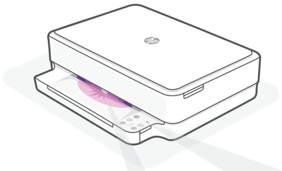 hp ENVY 6000e All in One Series Printe - Control panel