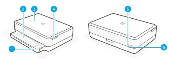 hp ENVY 6000e All in One Series Printe - Printer