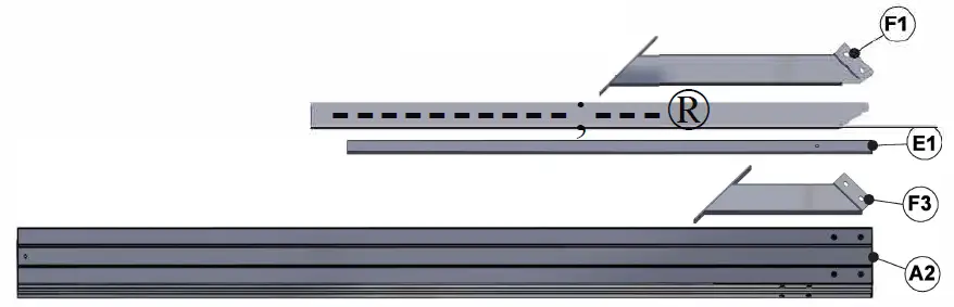 Backyard DISCOVERY Ridgedale 8 ft. x 8 ft. White Steel Modern Cabana Pergola 1
