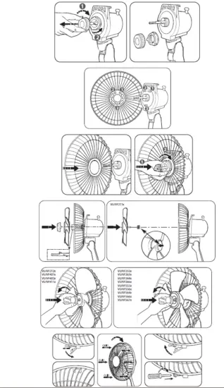 Rowenta VU VF211x Freestanding Fan 5
