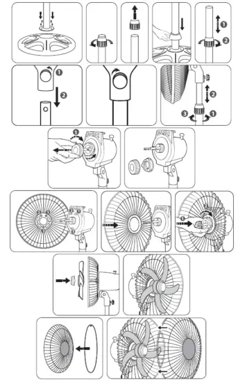 Rowenta VU VF211x Freestanding Fan 6