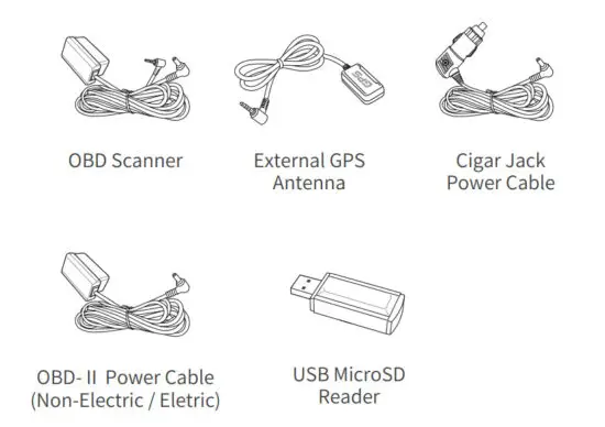 IROAD X11 Front Rear QHD 2K Dash Camera - figure 2