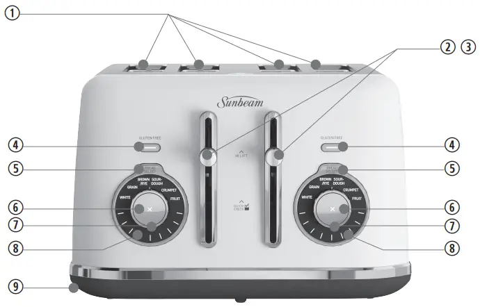 Sunbeam-TA2840-Alinea-Select-4-Slice-Toaster-1