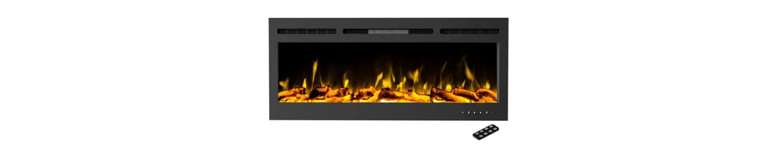 North West Fireplace 193772mbp Hastings Home 50-in W Black Led Electric Fireplace User Manual
