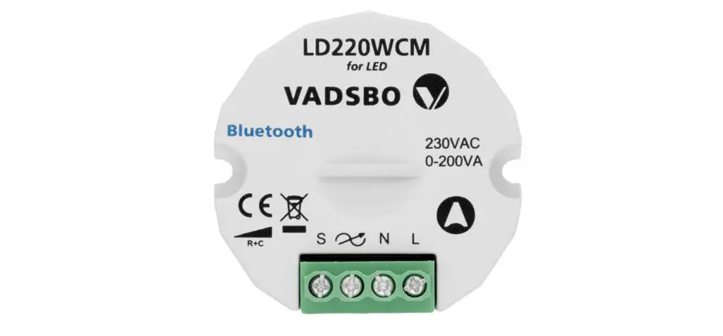 Vadsbo Ld220wcm Bluetooth Dimmer Installation Guide