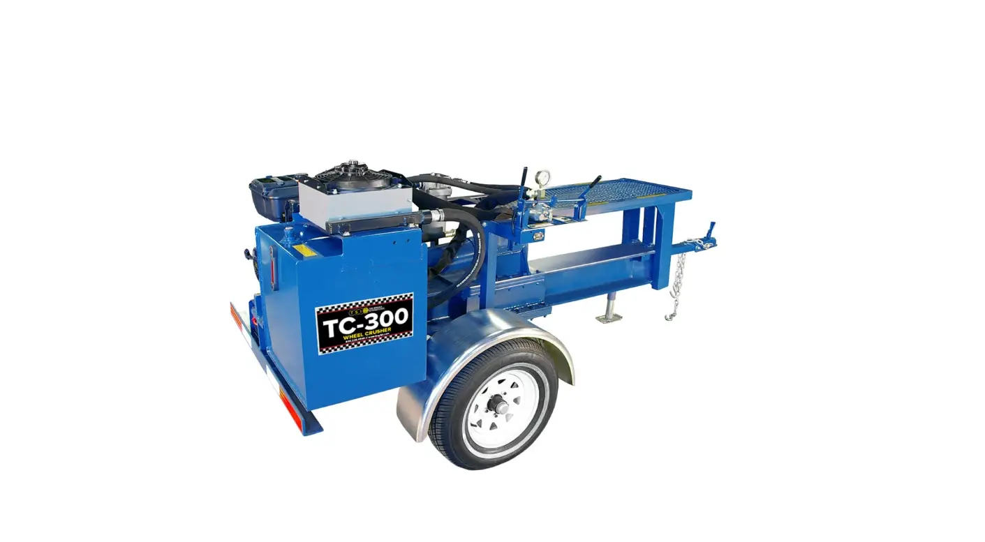 Tsi Tc-300 Ep Wheel Crusher Instruction Manual Tsi Tc-300 Ep Wheel Crusher Instruction Manual