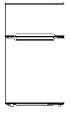 COSTWAY-EP24877SL-3.3-CU.FT-Compact-Refrigerator-and-Freezer-prod