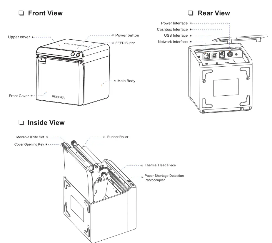 RONGTA-ACE-H1-80MM-Thermal-Receipt-Printer-FIG-1