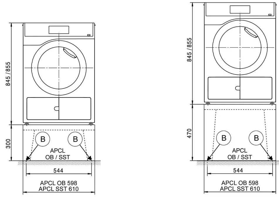 Miele PDR 507 HP Heat-Pump Dryer Installation Guide - Installation