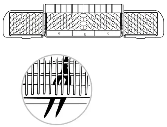 THOR HDW2401SS 24 Inch Built In Dishwasher - Silverware Basket