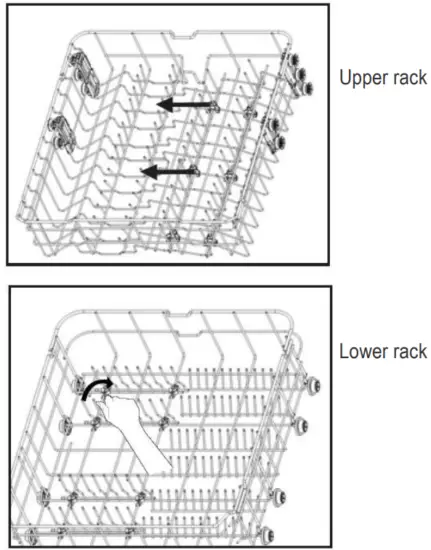 THOR HDW2401SS 24 Inch Built In Dishwasher - Upper Rack2