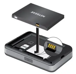 FIG 1 Insert the Battery